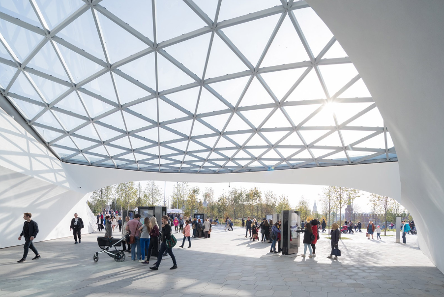 莫斯科扎里亞季耶公園景觀設計