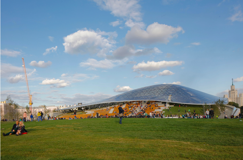 莫斯科扎里亞季耶公園景觀設計