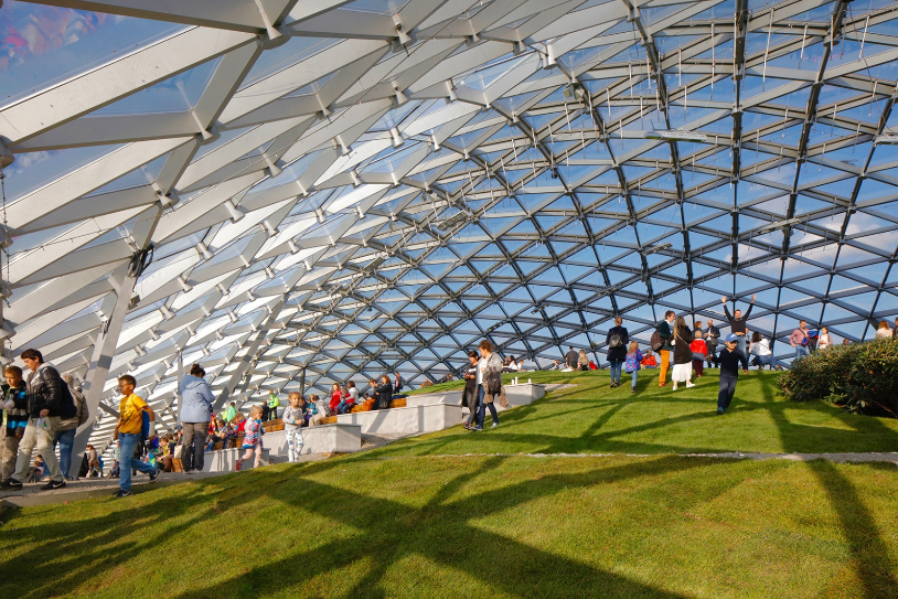 莫斯科扎里亞季耶公園景觀設計