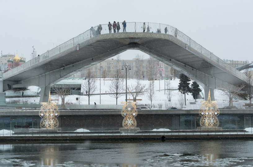 莫斯科扎里亞季耶公園景觀設計