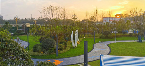 跳馬園林作品丨岳陽金茂 ? 和茂苑