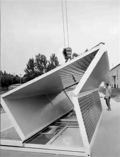 這座“折疊別墅”可隨時(shí)打包帶走