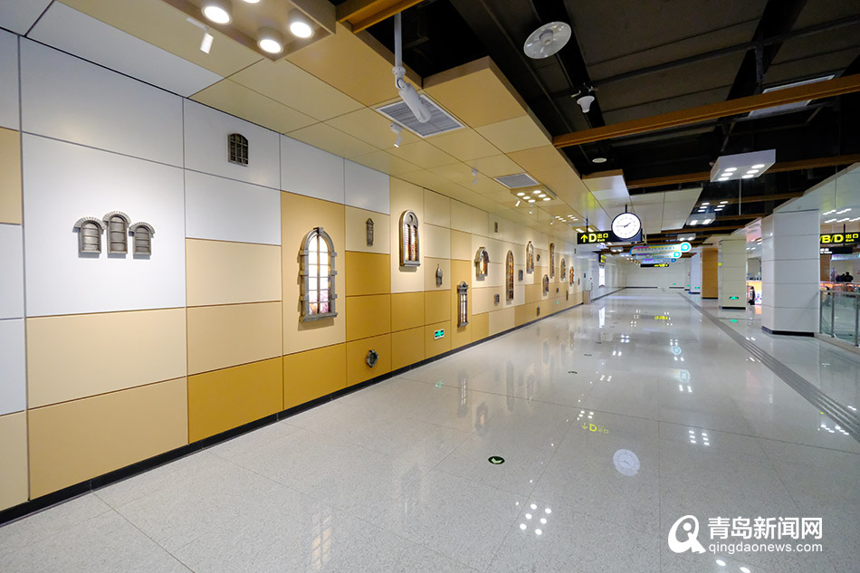 地鐵車站設(shè)計(jì)：壁畫展現(xiàn)老青島日常（圖）