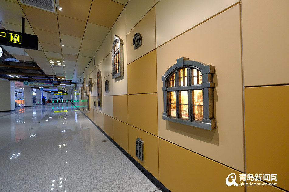 地鐵車站設(shè)計(jì)：壁畫展現(xiàn)老青島日常（圖）