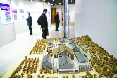 北京建筑閃亮傳統建筑展