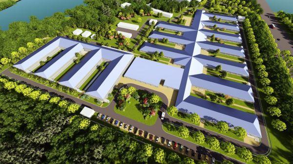 火神山醫(yī)院一半面積覆蓋花木，一天栽種完畢