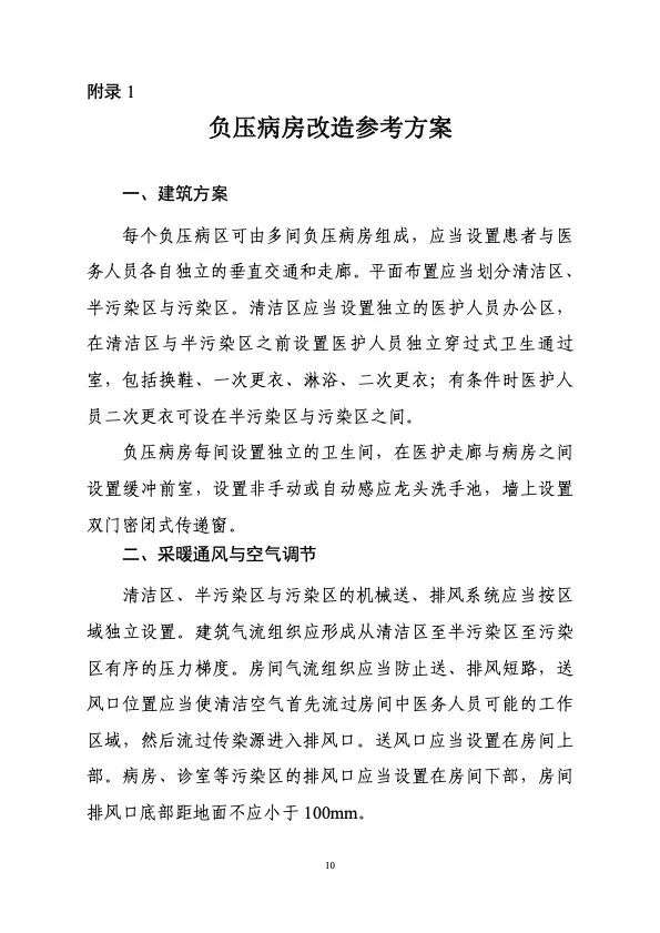 衛(wèi)健委住建部印發(fā)新冠肺炎救治設(shè)施設(shè)計導(dǎo)則