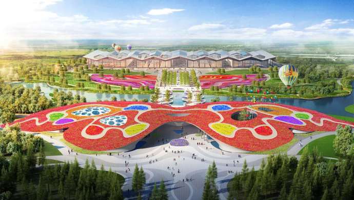 花博園區(qū)有序復(fù)工，園區(qū)建設(shè)任務(wù)年底前完成