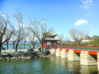 北京：公園游客分散秩序井然