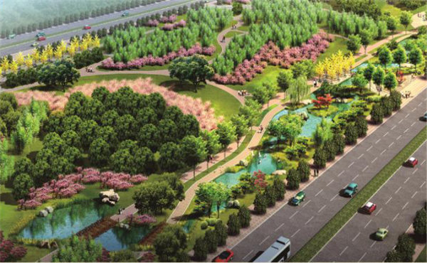 鄭港十路中央生態(tài)公園