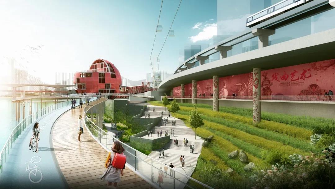 奧雅中標重慶“兩江四岸”國際競賽