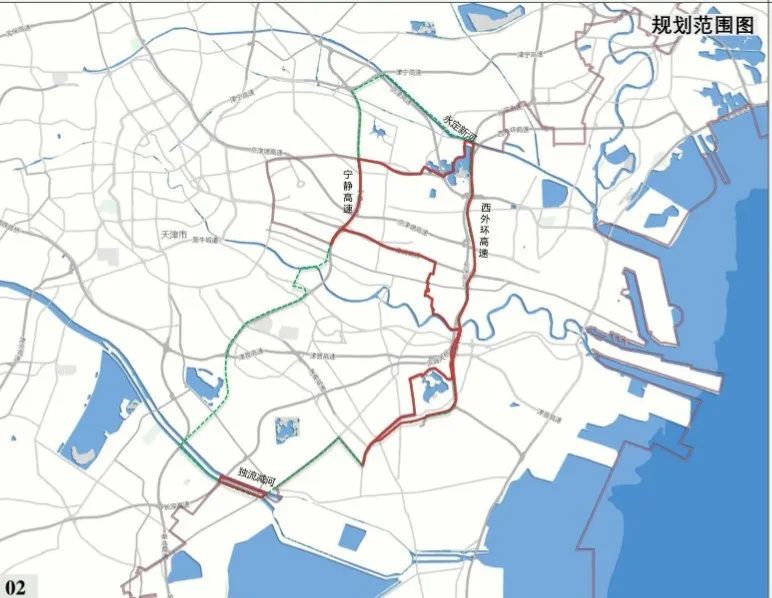 天津濱海新區雙城綠色生態屏障區規劃公示