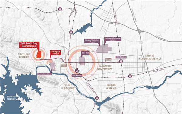信陽學院南灣校區校園規劃
