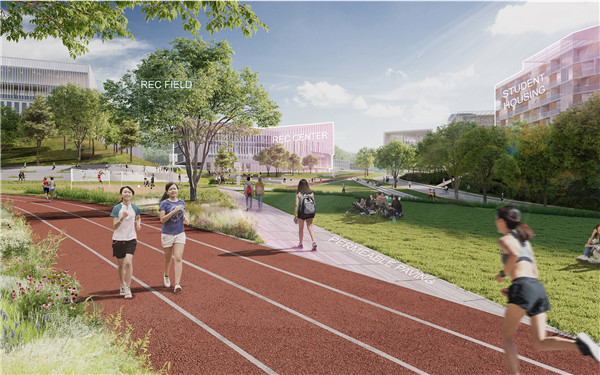 信陽學院南灣校區校園規劃