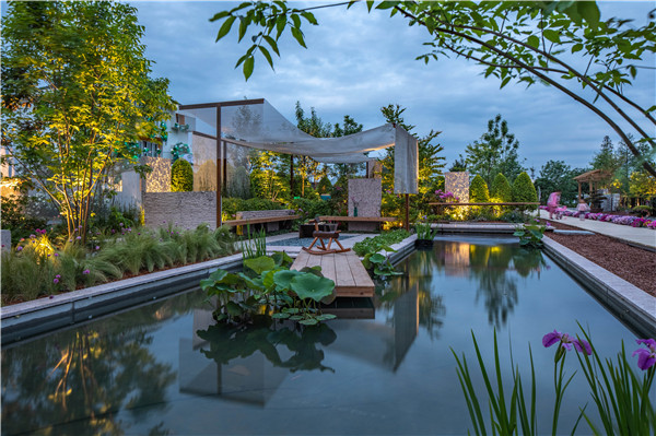 慢客景觀丨2020世界花園大會“江南水里”展園