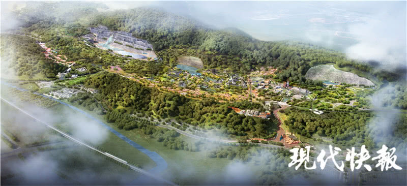 位于南京江寧的江蘇園博園明年4月開園