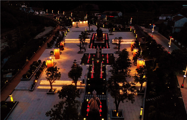 藍田縣葛牌鎮紅色小鎮景觀工程