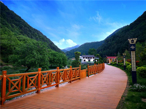 藍田縣葛牌鎮紅色小鎮景觀工程