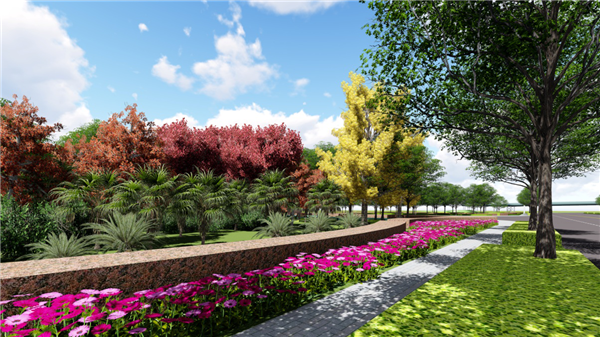 新鋼公司清潔工廠景觀設計