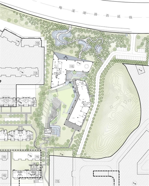 墨刻景觀|綠地長沙麓湖郡體驗區