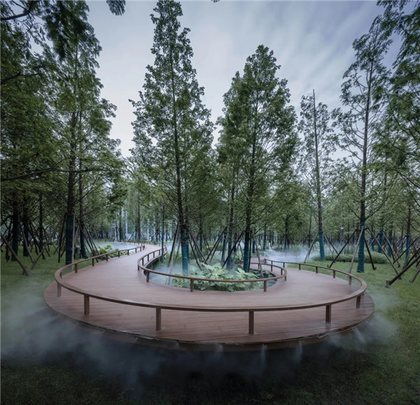 墨刻景觀|綠地長沙麓湖郡體驗區