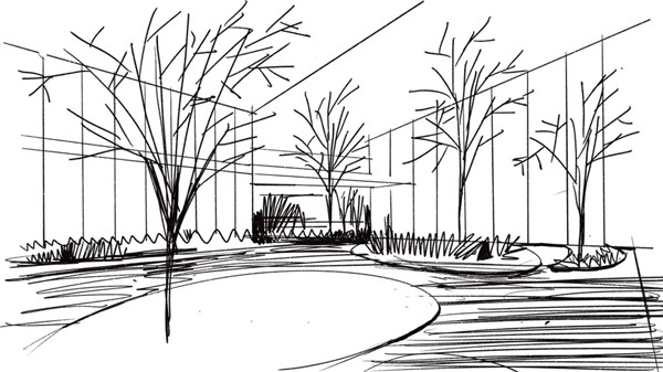 墨刻景觀|綠地長沙麓湖郡體驗區