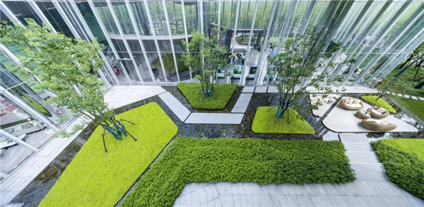 墨刻景觀|綠地長沙麓湖郡體驗區