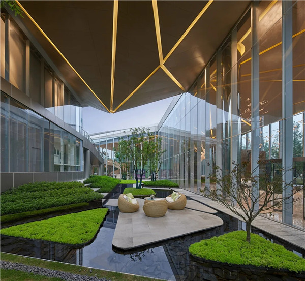 墨刻景觀|綠地長沙麓湖郡體驗區