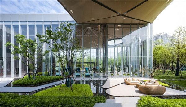 墨刻景觀|綠地長沙麓湖郡體驗區