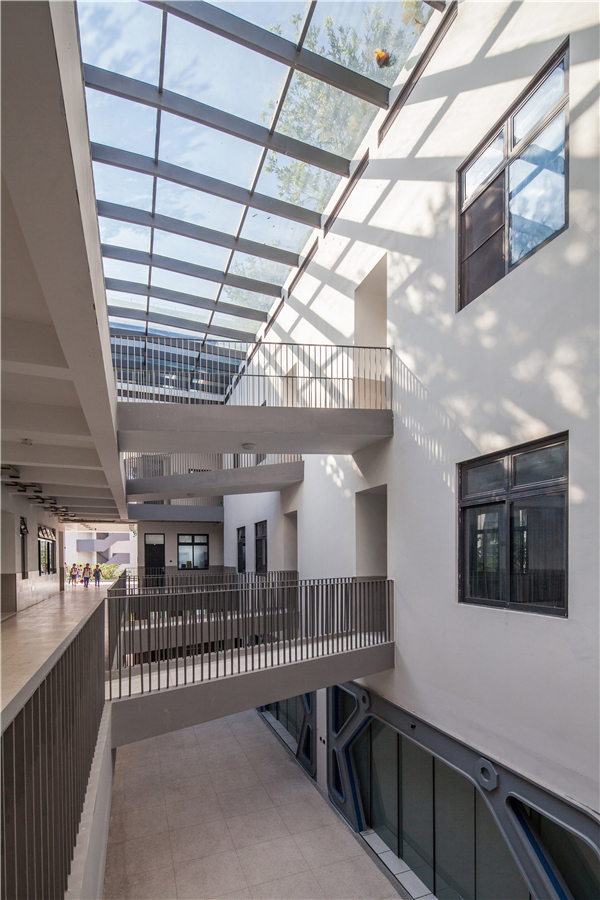 深圳香山里小學：開放、多層次的復合教學空間