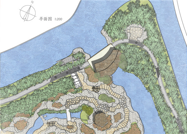 未相景觀丨竹之即興——涉趣廊