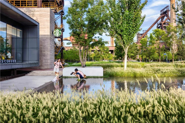 首鋼園區冬奧組委辦公區地塊景觀設計