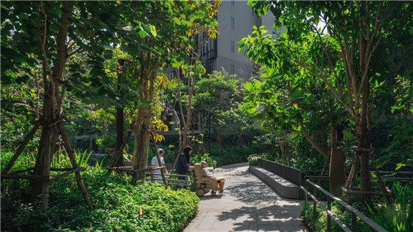 城市景觀的基礎設施打造療愈性城市