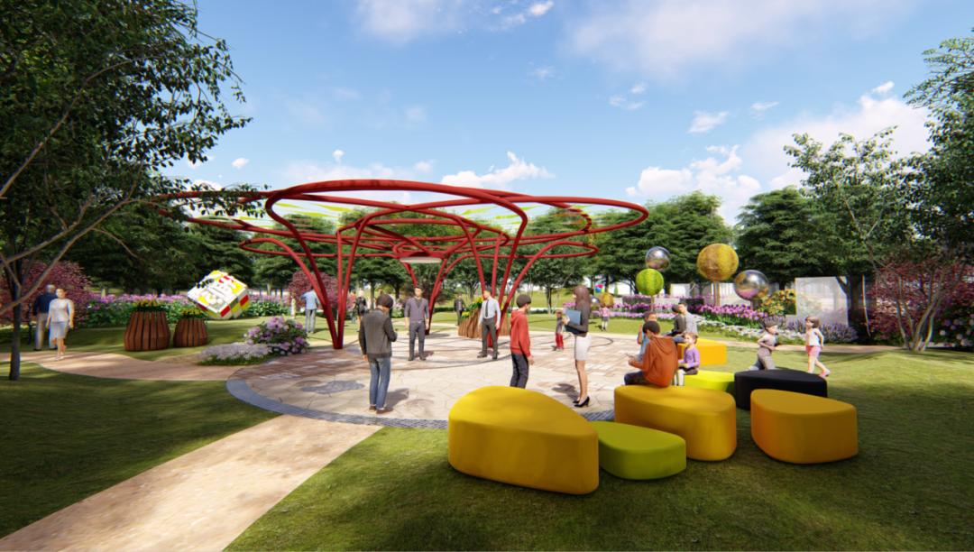 花博會建設進入沖刺階段，園區效果圖搶先看