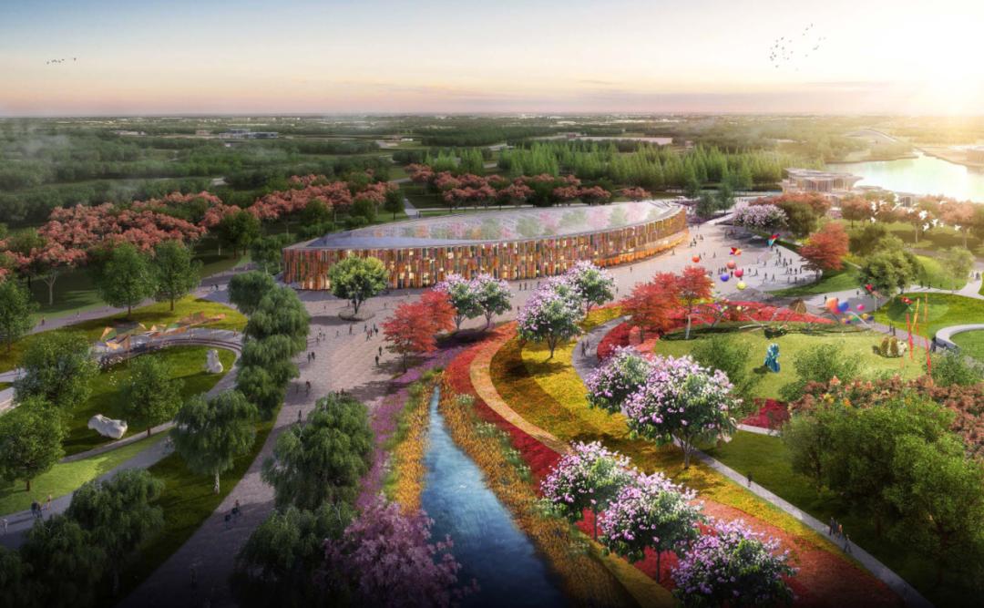 花博會建設進入沖刺階段，園區效果圖搶先看