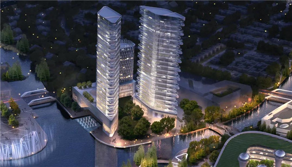 順景園林丨蒼南綠能小鎮綠緣湖景觀設計