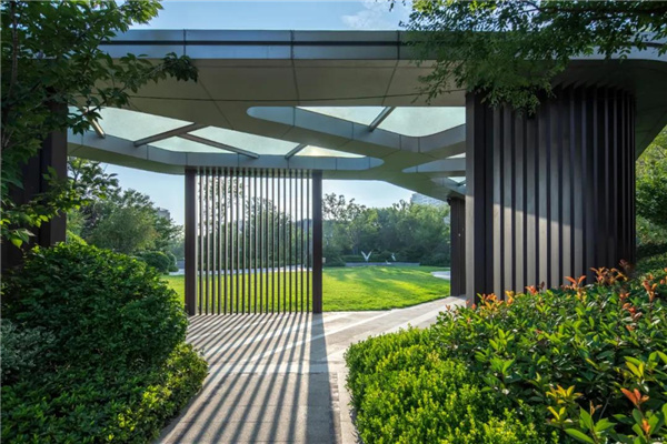 雅藍(lán)圖景觀丨白鷺金岸中央公園