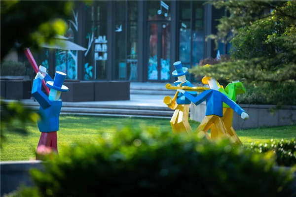 雅藍(lán)圖景觀丨白鷺金岸中央公園