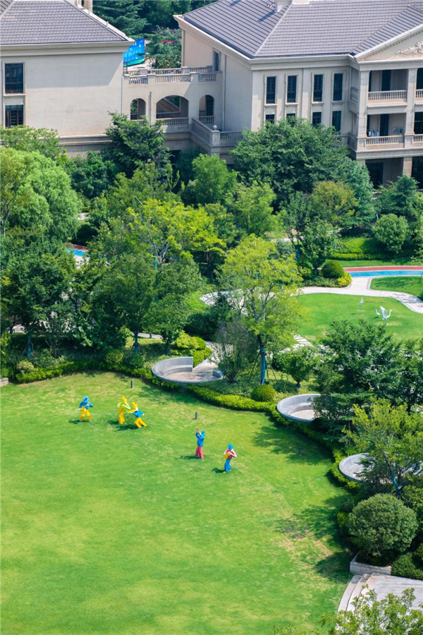 雅藍(lán)圖景觀丨白鷺金岸中央公園