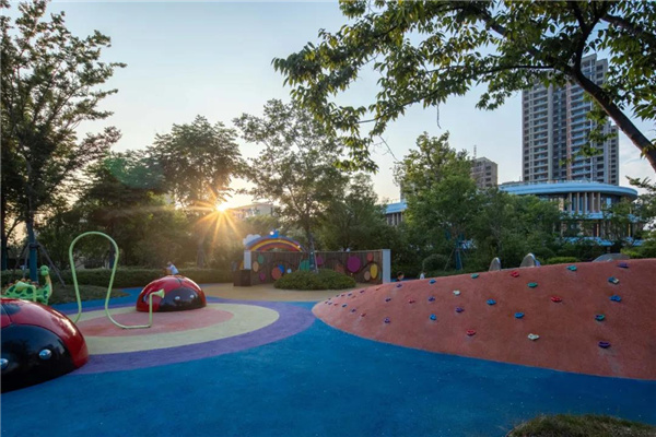 雅藍(lán)圖景觀丨白鷺金岸中央公園