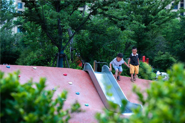 雅藍(lán)圖景觀丨白鷺金岸中央公園