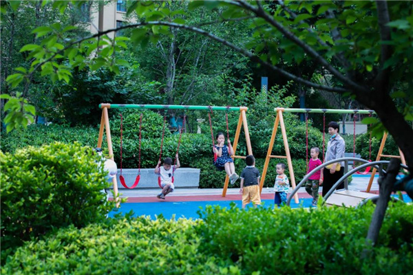 雅藍(lán)圖景觀丨白鷺金岸中央公園