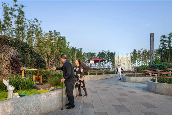 怡境設(shè)計(jì)丨重慶龍湖頤年公寓康復(fù)花園