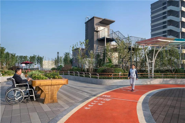 怡境設(shè)計(jì)丨重慶龍湖頤年公寓康復(fù)花園