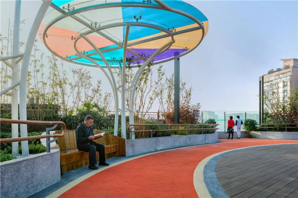 怡境設(shè)計(jì)丨重慶龍湖頤年公寓康復(fù)花園