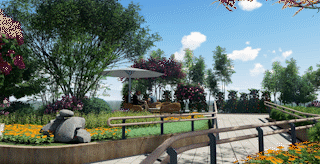 怡境設(shè)計(jì)丨重慶龍湖頤年公寓康復(fù)花園