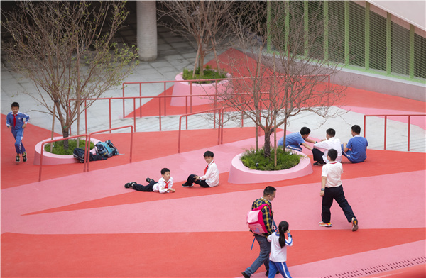 GND杰地景觀丨深圳新沙小學(xué)