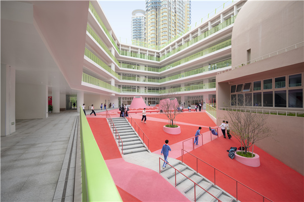 GND杰地景觀丨深圳新沙小學(xué)