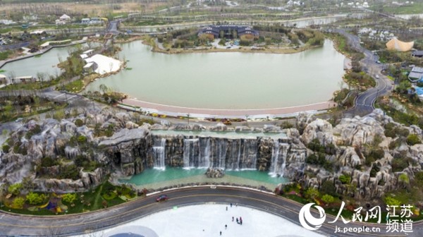 江蘇：生態留白迎蝶變 “世園”花開棗林灣