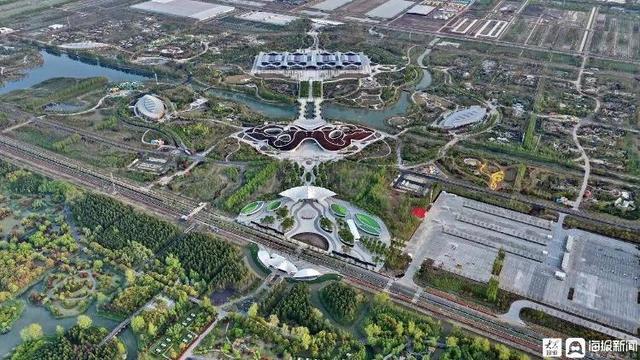 第十屆花博會倒計時30天 園區布展進入沖刺收尾階段